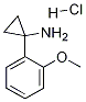 1-(2-Methoxyphenyl)cyclopropanaMine hydrochloride CAS#: 1227418-17-8