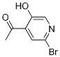 1-(2-broMo-5-hydroxypyridin-4-yl)ethanone CAS#: 1196152-59-6