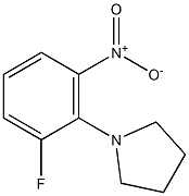 1-(2-fluoro-6-nitrophenyl)pyrrolidine CAS#: 1233952-03-8