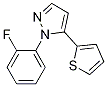 1-(2-fluorophenyl)-5-(thiophen-2-yl)-1H-pyrazole CAS#: 1269294-34-9