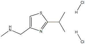 1-(2-isopropylthiazol-4-yl-N-MethylMethanaMine CAS#: 1185167-55-8