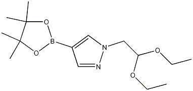 1-(2,2-Diethoxyethyl)-4-(4,4,5,5-tetramethyl-1,3,2-dioxaborolan-2-yl)-1H-pyrazole CAS#: 1256359-25-7