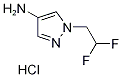 1-(2,2-Difluoroethyl)-1H-pyrazol-4-amine hydrochloride CAS#: 1197231-23-4