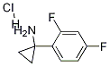 1-(2,4-Difluorophenyl)cyclopropylamine Hydrochloride CAS#: 1186663-18-2