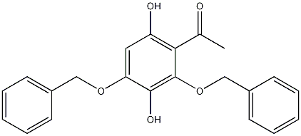 1-(2,4-bis(benzyloxy)-3,6-dihydroxyphenyl)ethanone CAS#: 1083181-35-4