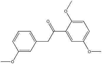 1-(2,5-diMethoxyphenyl)-2-(3-Methoxyphenyl)ethanone CAS#: 1097016-89-1