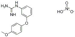 1-(3-(4-Methoxyphenoxy)phenyl)guanidine nitrate CAS#: 1359655-97-2