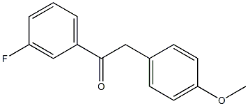 1-(3-Fluorophenyl)-2-(4-Methoxyphenyl)ethanone CAS#: 1178253-26-3