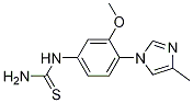 1-(3-Methoxy-4-(4-Methyl-1H-iMidazol-1-yl)phenyl)thiourea CAS#: 1077628-67-1