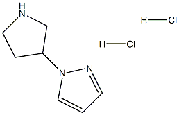 1-(3-Pyrrolidinyl)-1H-pyrazole 2HCl CAS#: 1242339-08-7