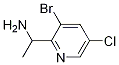 1-(3-broMo-5-chloropyridin-2-yl)ethanaMine CAS#: 1270517-77-5