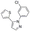 1-(3-chlorophenyl)-5-(thiophen-2-yl)-1H-pyrazole CAS#: 1269294-21-4