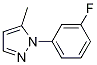 1-(3-fluorophenyl)-5-Methyl-1H-pyrazole CAS#: 1250150-43-6