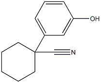 1-(3-hydroxyphenyl)cyclohexanecarbonitrile CAS#: 1263285-86-4