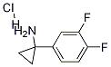 1-(3,4-Difluorophenyl)cyclopropylamine Hydrochloride CAS#: 1186663-16-0