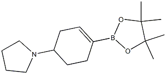 1-(4-(4,4,5,5-tetraMethyl-1,3,2-dioxaborolan-2-yl)cyclohex-3-en-1-yl)pyrrolidine CAS#: 1356111-39-1