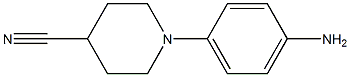 1-(4-AMinophenyl)-4-piperidinecarbonitrile CAS#: 1267985-49-8