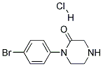 1-(4-BROMOPHENYL)PIPERAZIN-2-ONE HYDROCHLORIDE CAS#: 1187931-21-0