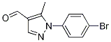 1-(4-BroMophenyl)-5-Methyl-1H-pyrazole-4-carboxaldehyde CAS#: 1202029-61-5