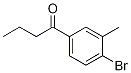 1-(4-Bromo-3-methylphenyl)butan-1-one CAS#: 1266996-84-2