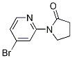1-(4-Bromopyridin-2-yl)pyrrolidin-2-one CAS#: 1142194-39-5