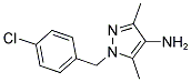 1-(4-CHLORO-BENZYL)-3,5-DIMETHYL-1H-PYRAZOL-4-YLAMINE CAS#: 1185056-79-4
