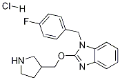 1-(4-Fluoro-benzyl)-2-(pyrrolidin-3-ylMethoxy)-1H-benzoiMidazole hydrochloride CAS#: 1353966-61-6