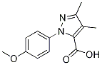 1-(4-Methoxyphenyl)-3,4-diMethyl-1H-pyrazol-5-carboxylic acid CAS#: 1338247-83-8