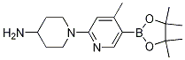 1-(4-Methyl-5-(4,4,5,5-tetraMethyl-1,3,2-dioxaborolan-2-yl)pyridin-2-yl)piperidin-4-aMine CAS#: 1356363-81-9