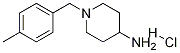 1-(4-Methyl-benzyl)-piperidin-4-ylaMine hydrochloride CAS#: 1158779-16-8