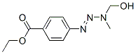 1-(4-carbethoxyphenyl)-3-hydroxymethyl-3-methyltriazene CAS#: 70303-37-6