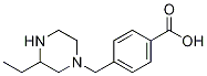 1-(4-carboxyphenyl Methyl)-3-ethyl-piperazine CAS#: 1131622-39-3