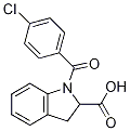 1-(4-chlorobenzoyl)-2,3-dihydro-1H-indole-2-carboxylic acid CAS#: 1186015-78-0