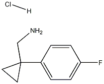 (1-(4-fluorophenyl)cyclopropyl)methanamine hydrochloride CAS#: 1209726-03-3