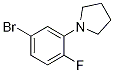 1-(5-Bromo-2-fluorophenyl)pyrrolidine CAS#: 1280786-82-4