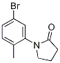 1-(5-Bromo-2-methylphenyl)pyrrolidin-2-one CAS#: 1157775-71-7
