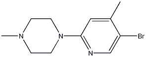 1-(5-Bromo-4-methylpyridin-2-yl)-4-methylpiperazine CAS#: 1219967-32-4