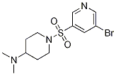 1-(5-broMopyridin-3-ylsulfonyl)-N,N-diMethylpiperidin-4-aMine CAS#: 1307606-41-2
