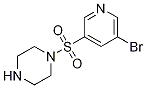 1-(5-broMopyridin-3-ylsulfonyl)piperazine CAS#: 1247854-69-8