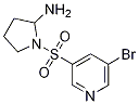 1-(5-broMopyridin-3-ylsulfonyl)pyrrolidin-2-aMine CAS#: 1248815-49-7