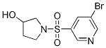 1-(5-broMopyridin-3-ylsulfonyl)pyrrolidin-3-ol CAS#: 1244060-00-1