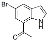 1-(5-bromo-1H-indol-7-yl)ethanone CAS#: 1253789-74-0