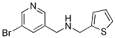 1-(5-bromopyridin-3-yl)-N-(thiophen-2-ylmethyl)methanamine CAS#: 1178049-92-7