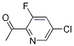 1-(5-chloro-3-fluoropyridin-2-yl)ethanone CAS#: 1256824-17-5