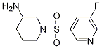 1-(5-fluoropyridin-3-ylsulfonyl)piperidin-3-aMine CAS#: 1291412-08-2