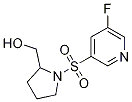 (1-(5-fluoropyridin-3-ylsulfonyl)pyrrolidin-2-yl)Methanol CAS#: 1291411-99-8