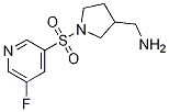 (1-(5-fluoropyridin-3-ylsulfonyl)pyrrolidin-3-yl)MethanaMine CAS#: 1284432-41-2