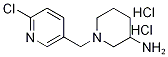 1-(6-Chloro-pyridin-3-ylMethyl)-piperidin-3-ylaMine dihydrochloride, 98+% C11H18Cl3N3, Molecular Weight 298.64 CAS#: 1185319-64-5
