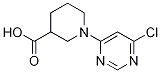 1-(6-Chloro-pyrimidin-4-yl)-piperidine-3-carboxylic acid CAS#: 1160263-08-0
