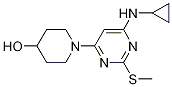 1-(6-CyclopropylaMino-2-Methylsulfanyl-pyriMidin-4-yl)-piperidin-4-ol CAS#: 1353977-27-1